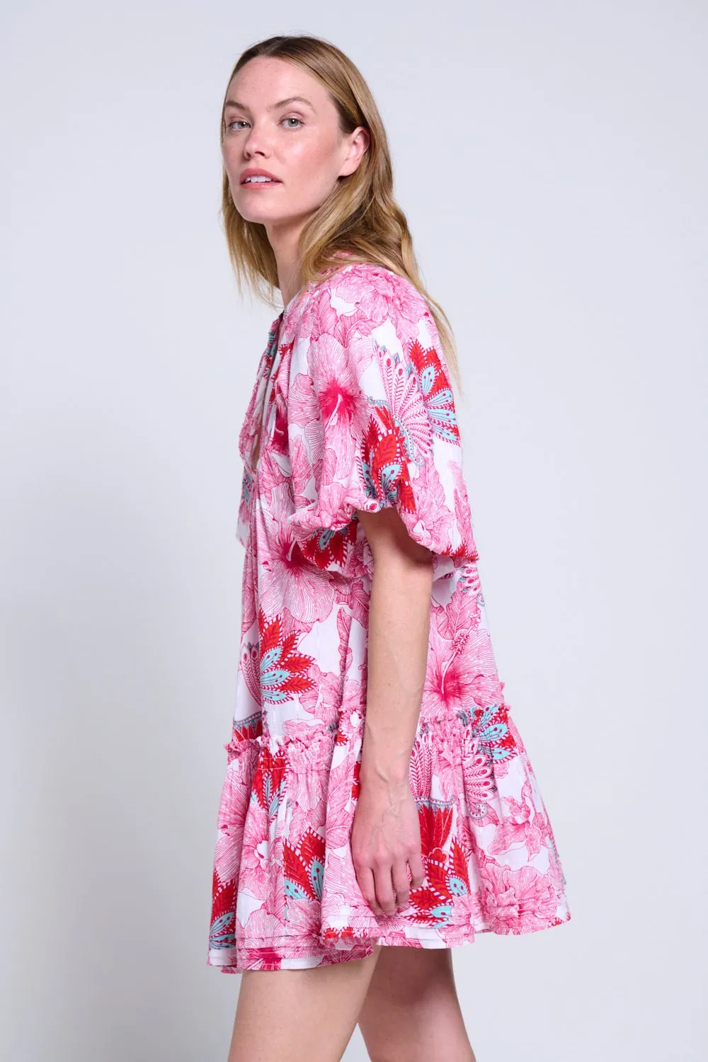 Mini Dress Cruz - Pink Padang sold by Poupette St Barth product image thumbnail 4