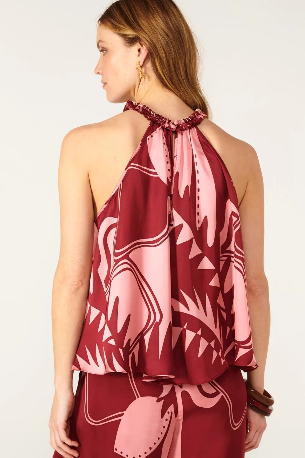 Top Cleo - Bordo Oasis sold by Poupette St Barth product image thumbnail 5