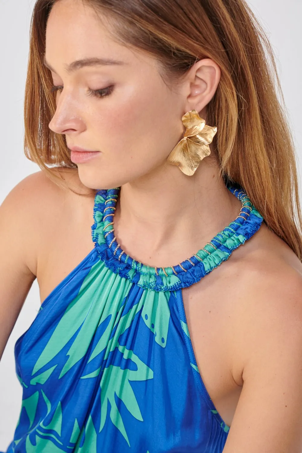 Top Cleo - Blue Oasis sold by Poupette St Barth product image thumbnail 5
