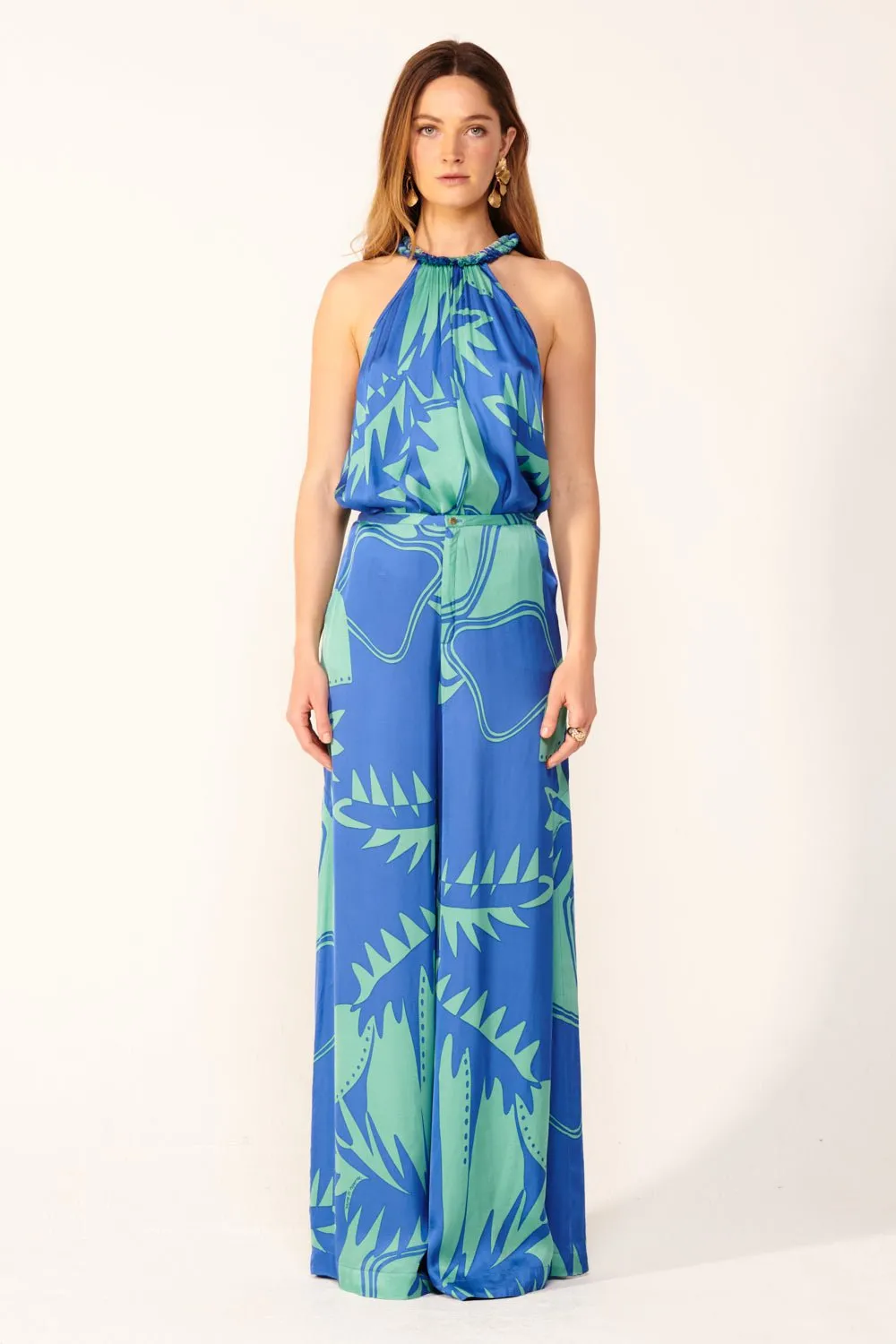 Top Cleo - Blue Oasis sold by Poupette St Barth product image thumbnail 3
