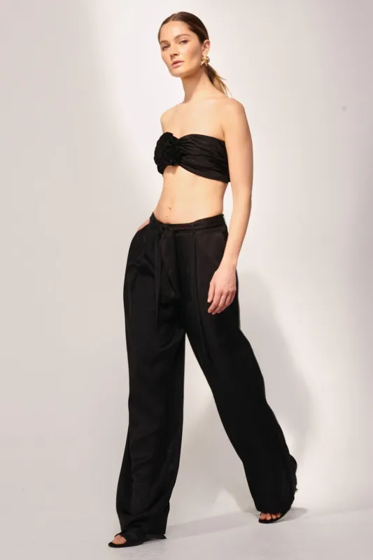 Pant Aroa - Black sold by Poupette St Barth