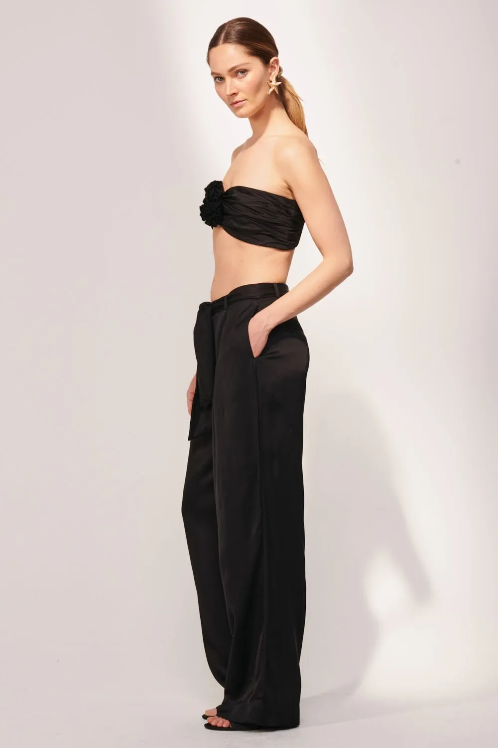 Pant Aroa - Black sold by Poupette St Barth product image thumbnail 3