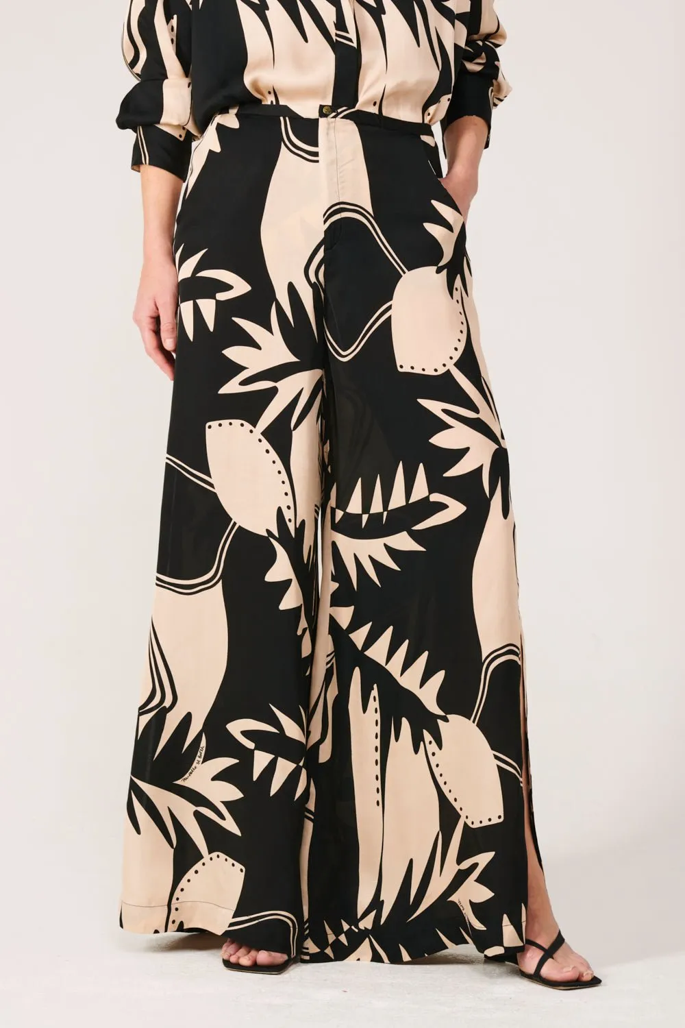 Pant Clea - Black Oasis sold by Poupette St Barth product image thumbnail 5