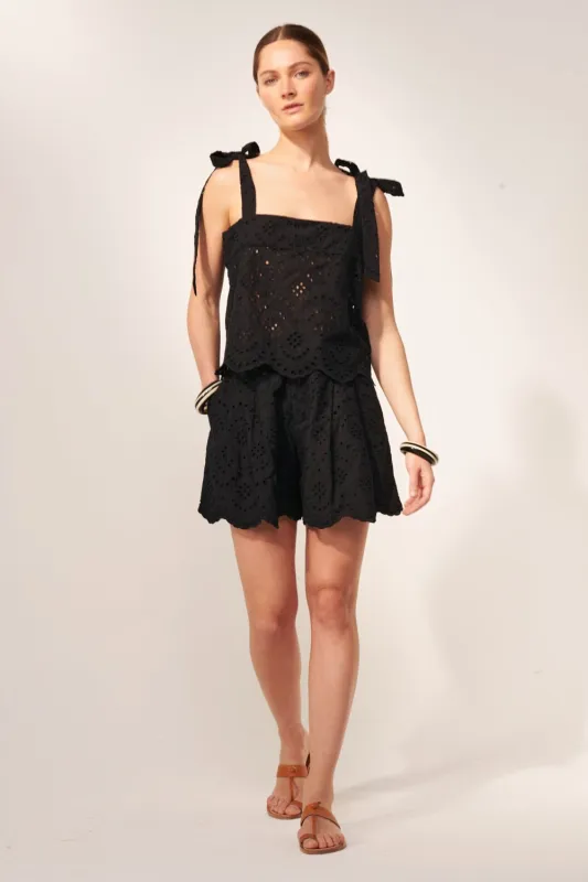 Short Chantal - Black sold by Poupette St Barth