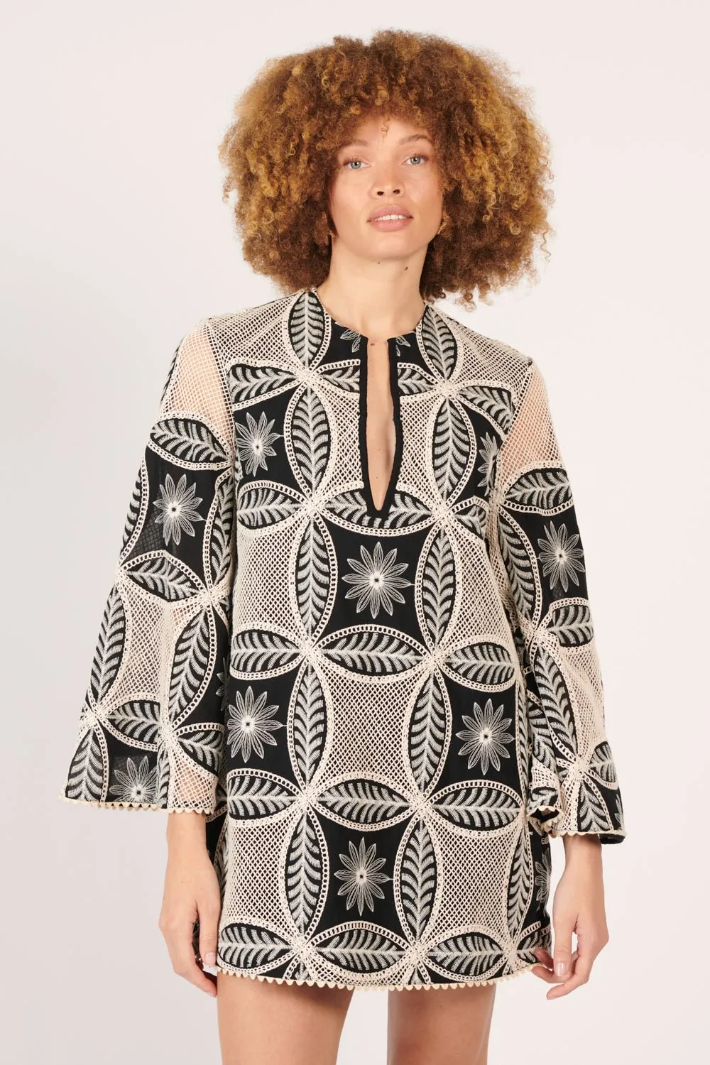 Mini Dress Gia - Black sold by Poupette St Barth