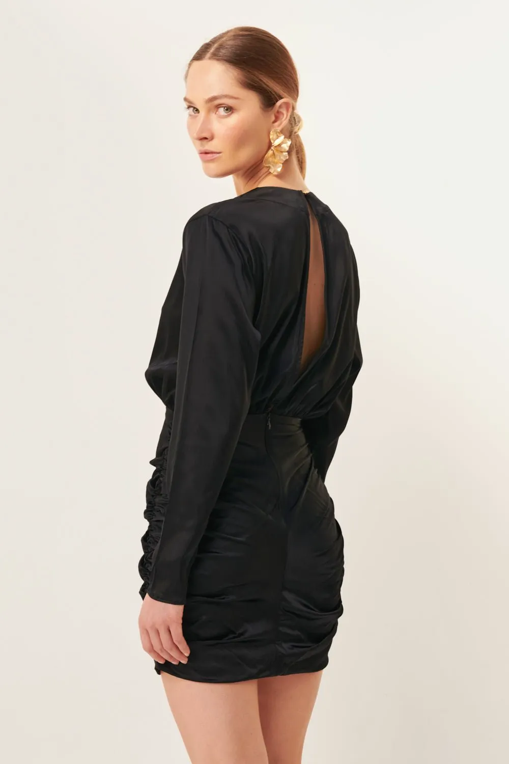Mini Dress Joy - Black sold by Poupette St Barth product image thumbnail 4
