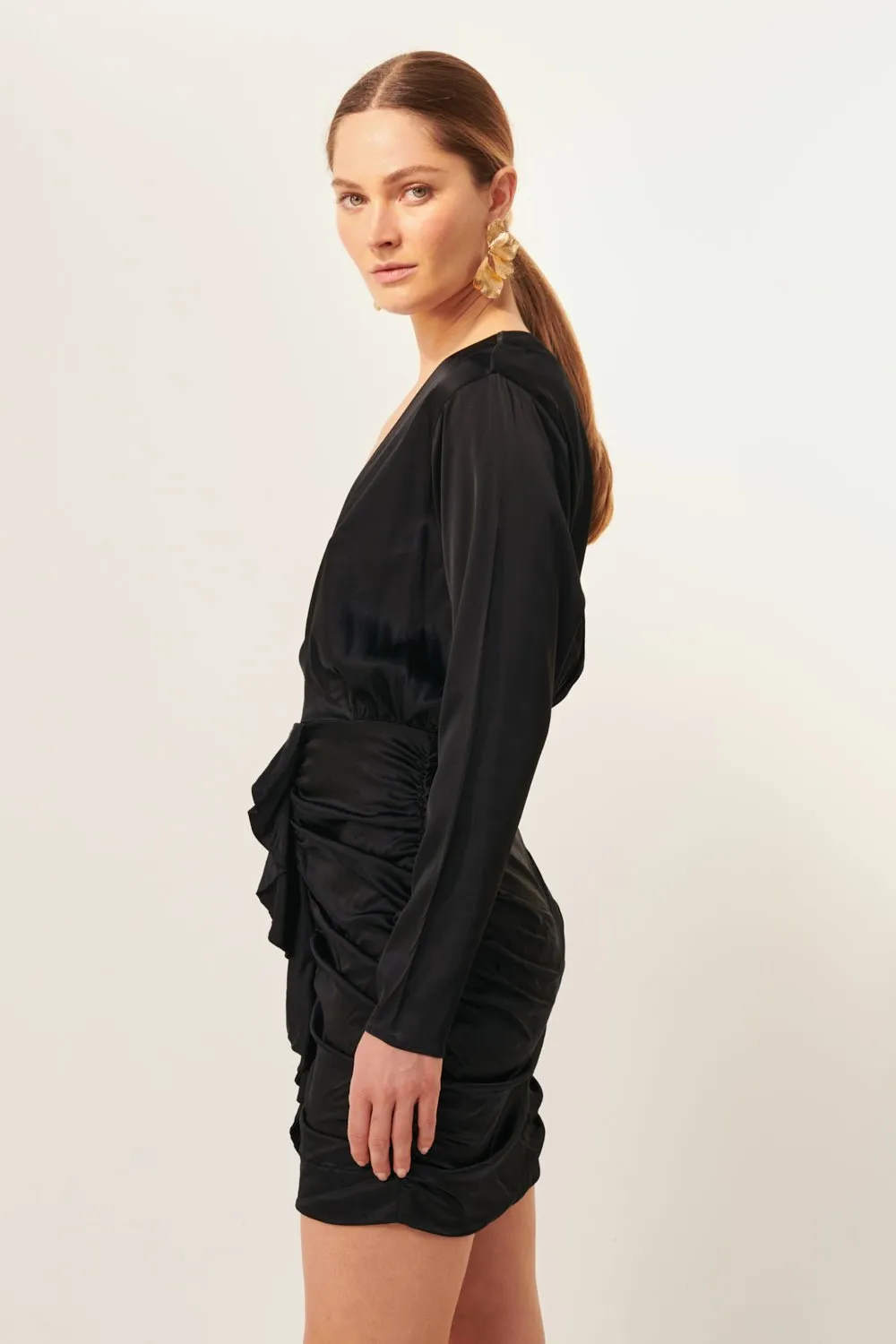 Mini Dress Joy - Black sold by Poupette St Barth product image thumbnail 3