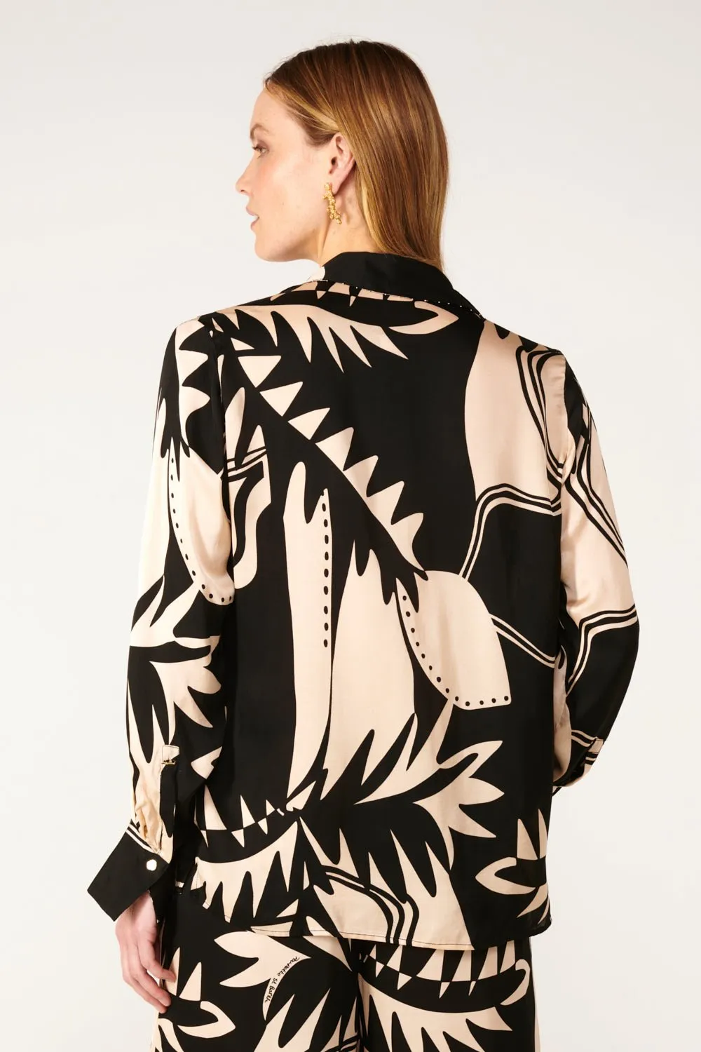 Shirt Eileen - Black Oasis sold by Poupette St Barth product image thumbnail 5