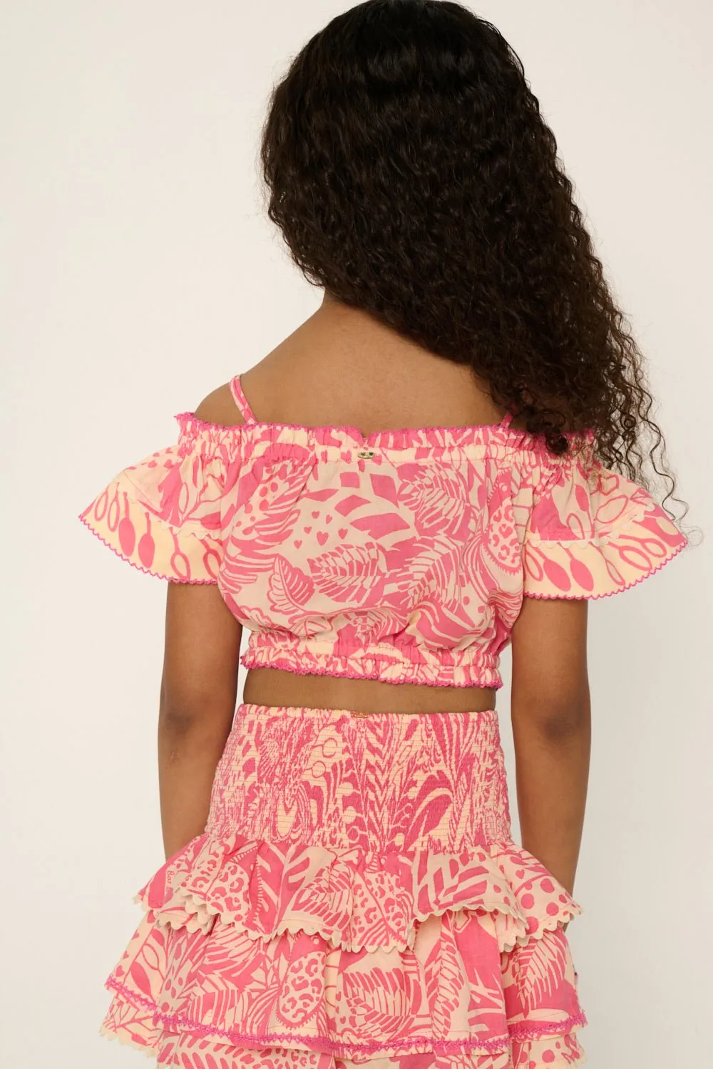Top Donna for girls - Pink Toucan sold by Poupette St Barth product image thumbnail 4