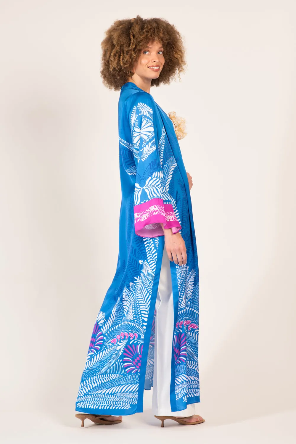 Kimono Lea - Blue Oolong sold by Poupette St Barth product image thumbnail 4
