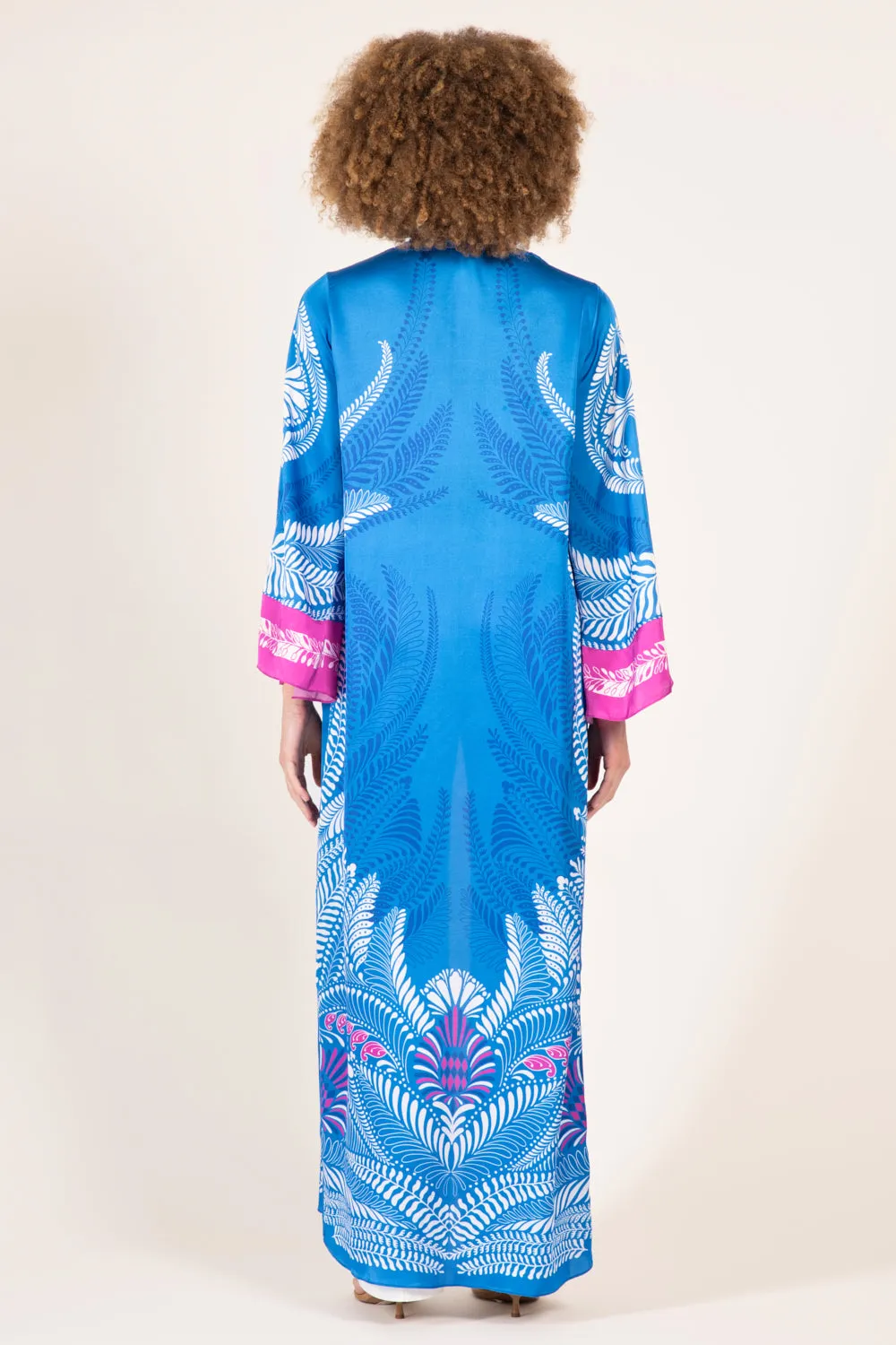 Kimono Lea - Blue Oolong sold by Poupette St Barth product image thumbnail 5