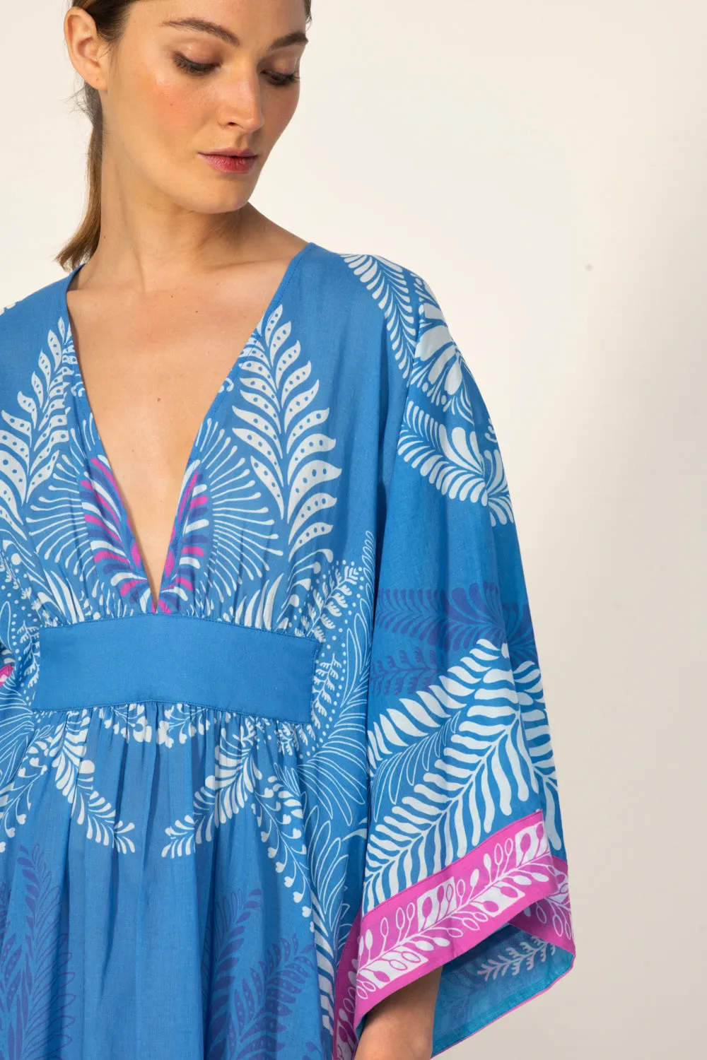 Kaftan Sol - Blue Oolong sold by Poupette St Barth product image thumbnail 4