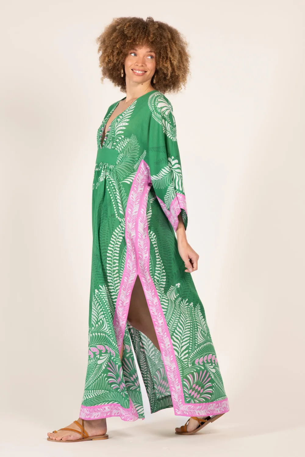 Kaftan Sol - Green Oolong sold by Poupette St Barth product image thumbnail 5