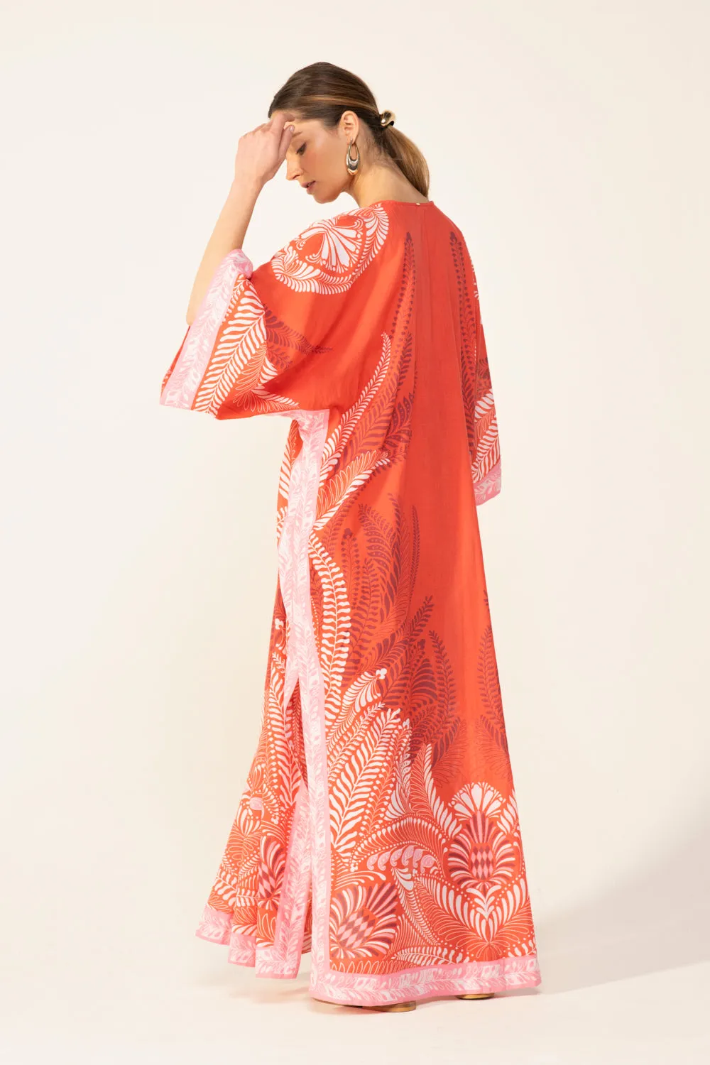 Kaftan Sol - Orange Oolong sold by Poupette St Barth product image thumbnail 5