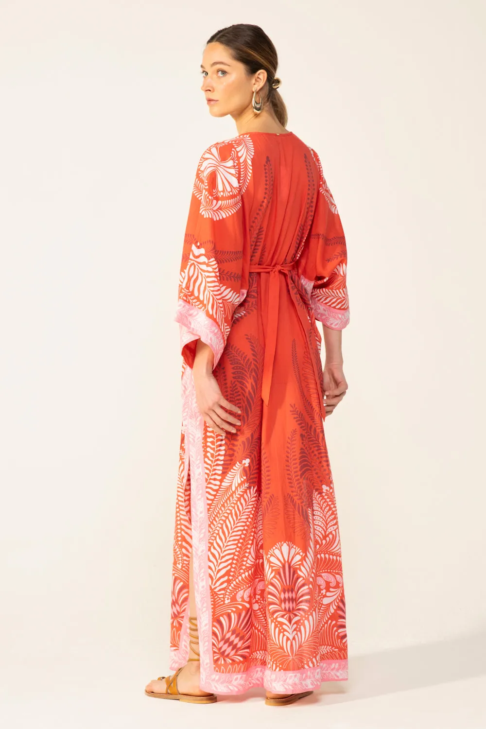 Kaftan Sol - Orange Oolong sold by Poupette St Barth product image thumbnail 4