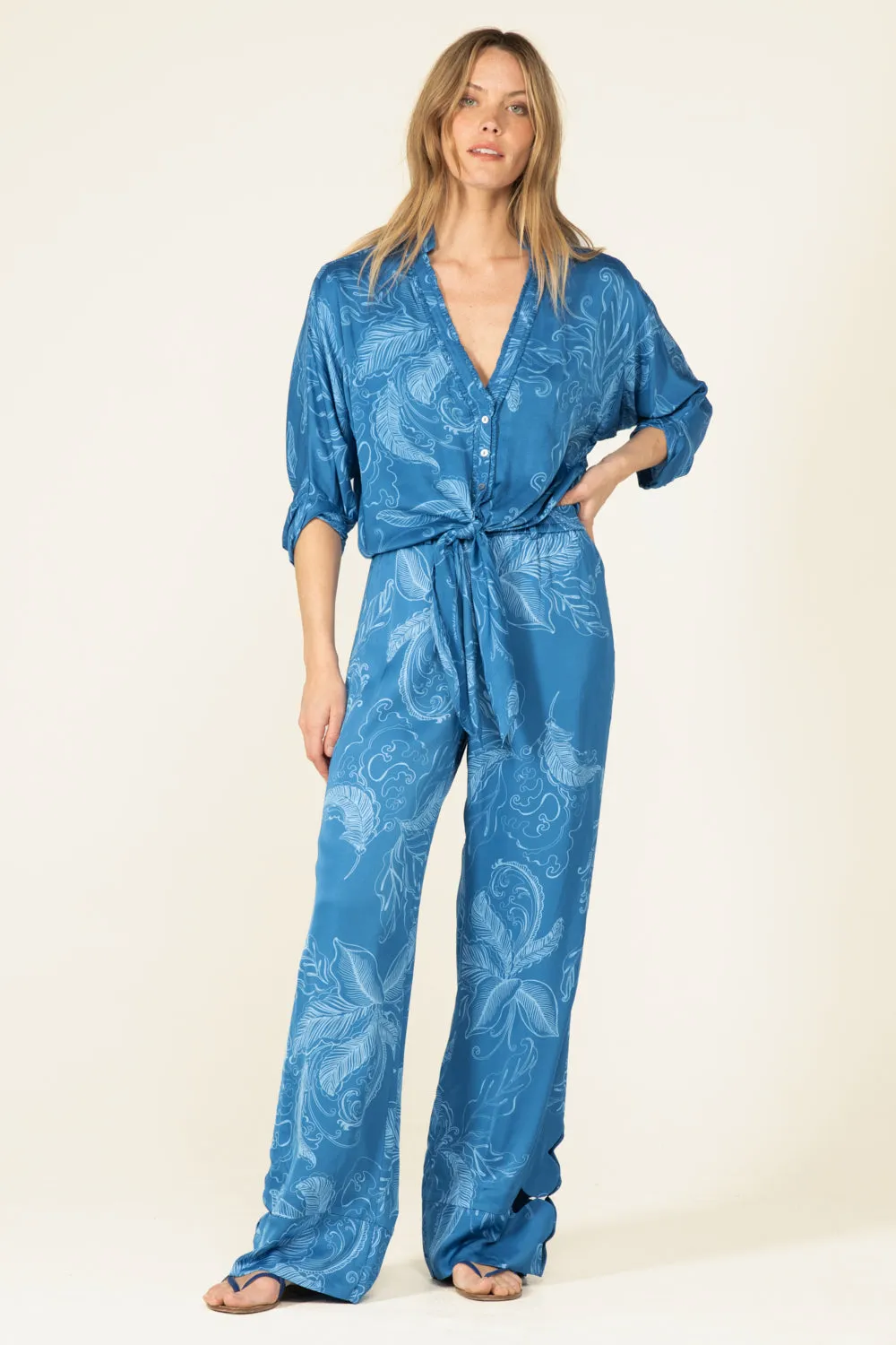Shirt Azia - Blue Reef sold by Poupette St Barth product image thumbnail 5