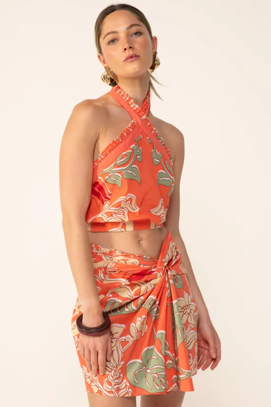 Top Suma - Orange Ritual sold by Poupette St Barth