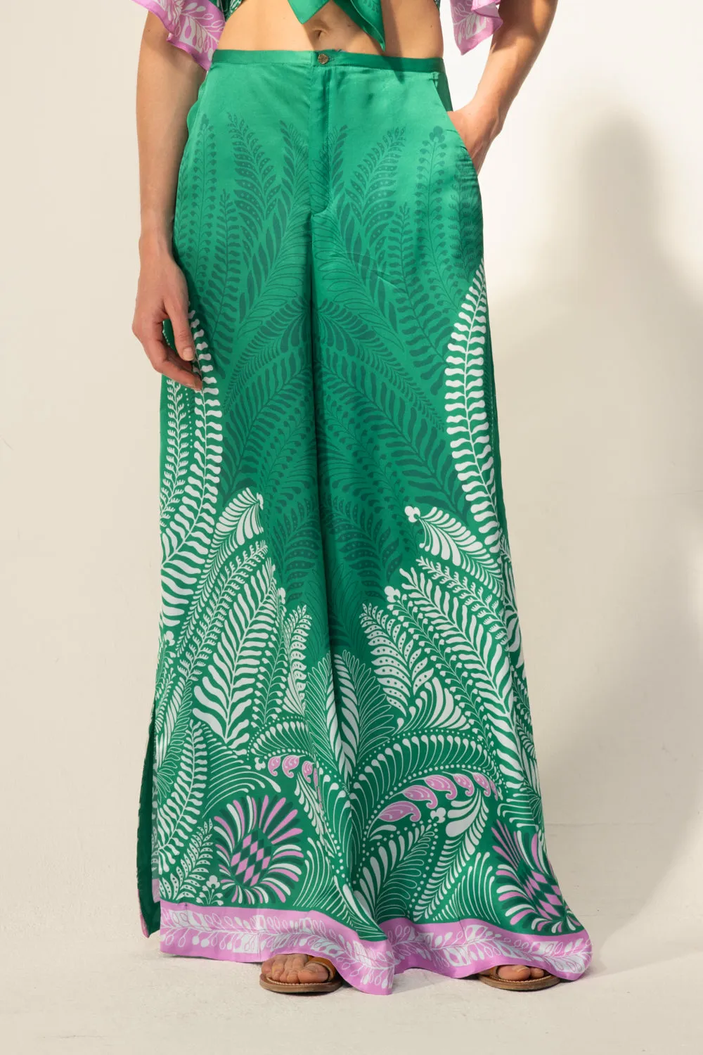 Pant Clea - Green Oolong sold by Poupette St Barth product image thumbnail 3