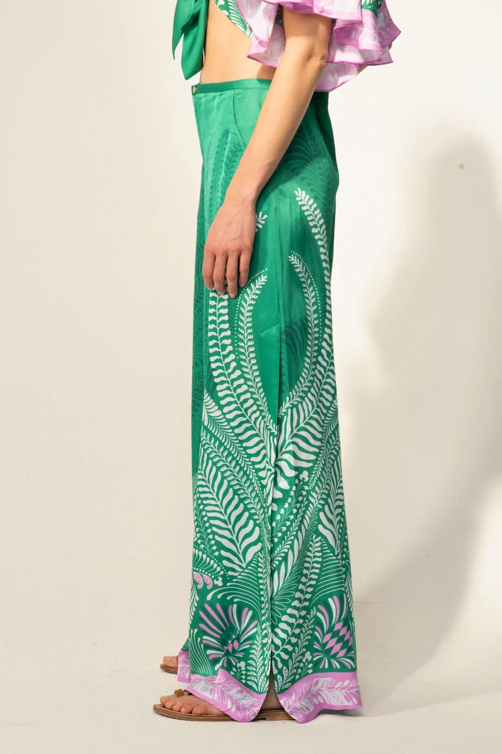 Pant Clea - Green Oolong sold by Poupette St Barth product image thumbnail 5