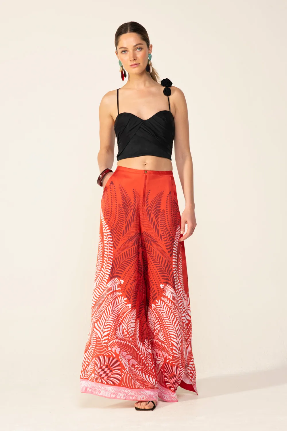 Pant Clea - Orange Oolong sold by Poupette St Barth product image thumbnail 2