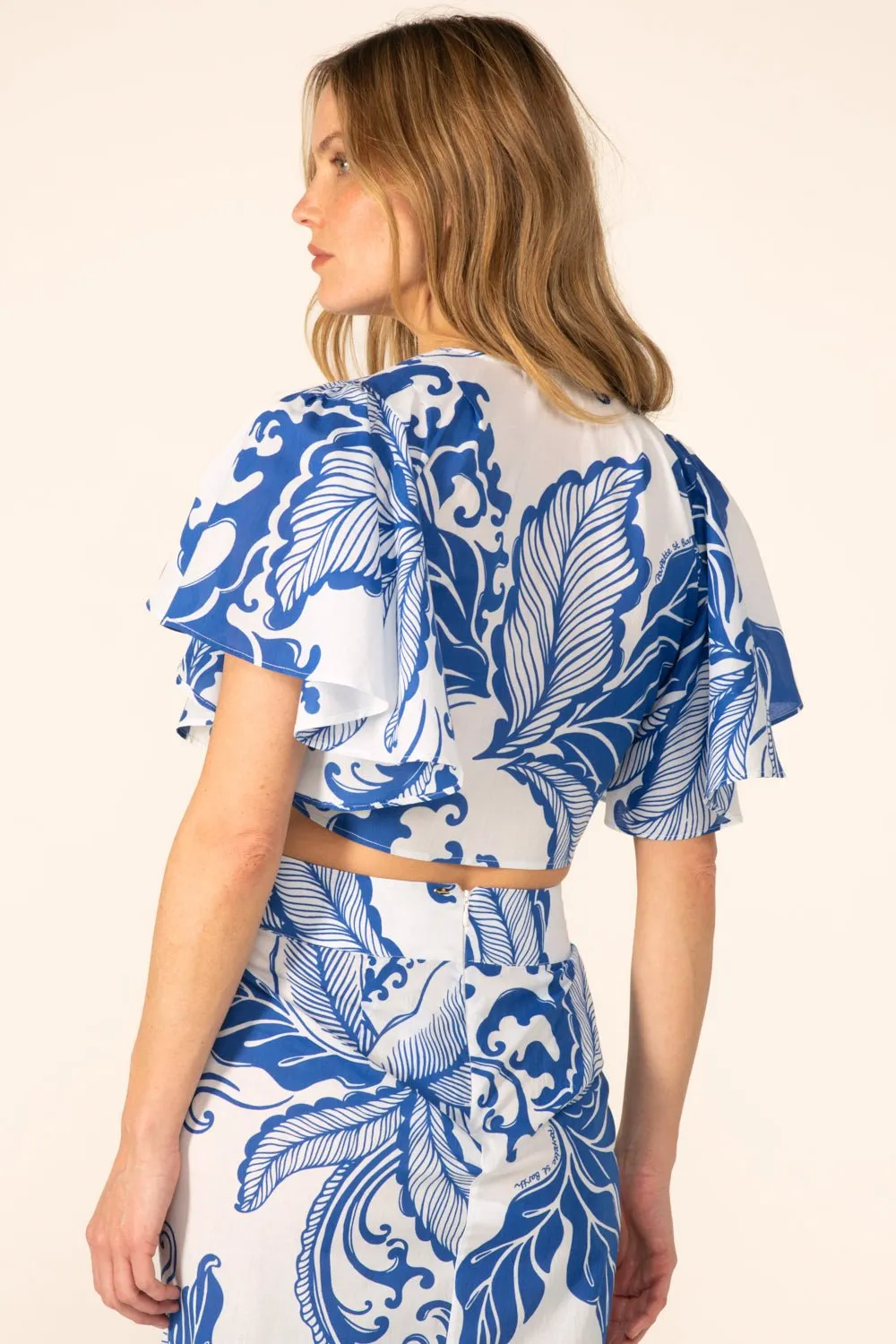 Top Rose - Blue Reef Wave sold by Poupette St Barth product image thumbnail 4