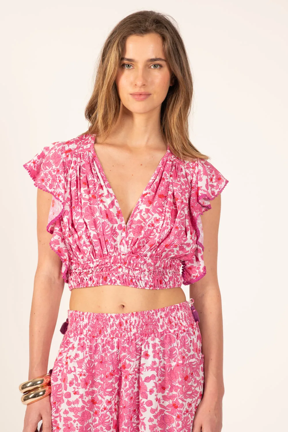 Top Pearl - Pink Aquaflora sold by Poupette St Barth product image thumbnail 2