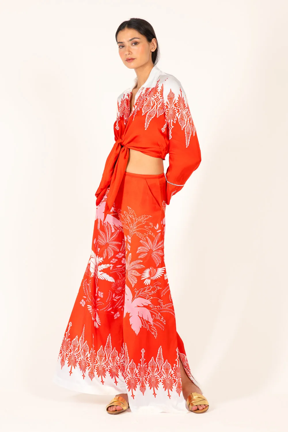 Pant Clea - Coral Canopy sold by Poupette St Barth product image thumbnail 4