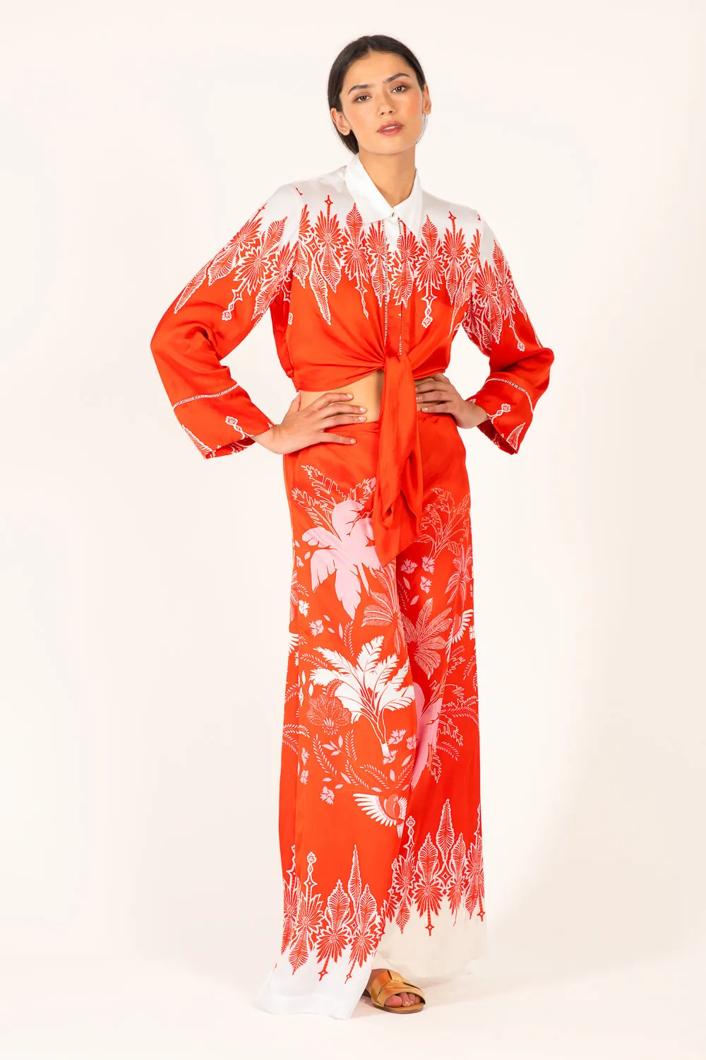 Pant Clea - Coral Canopy sold by Poupette St Barth product image thumbnail 3