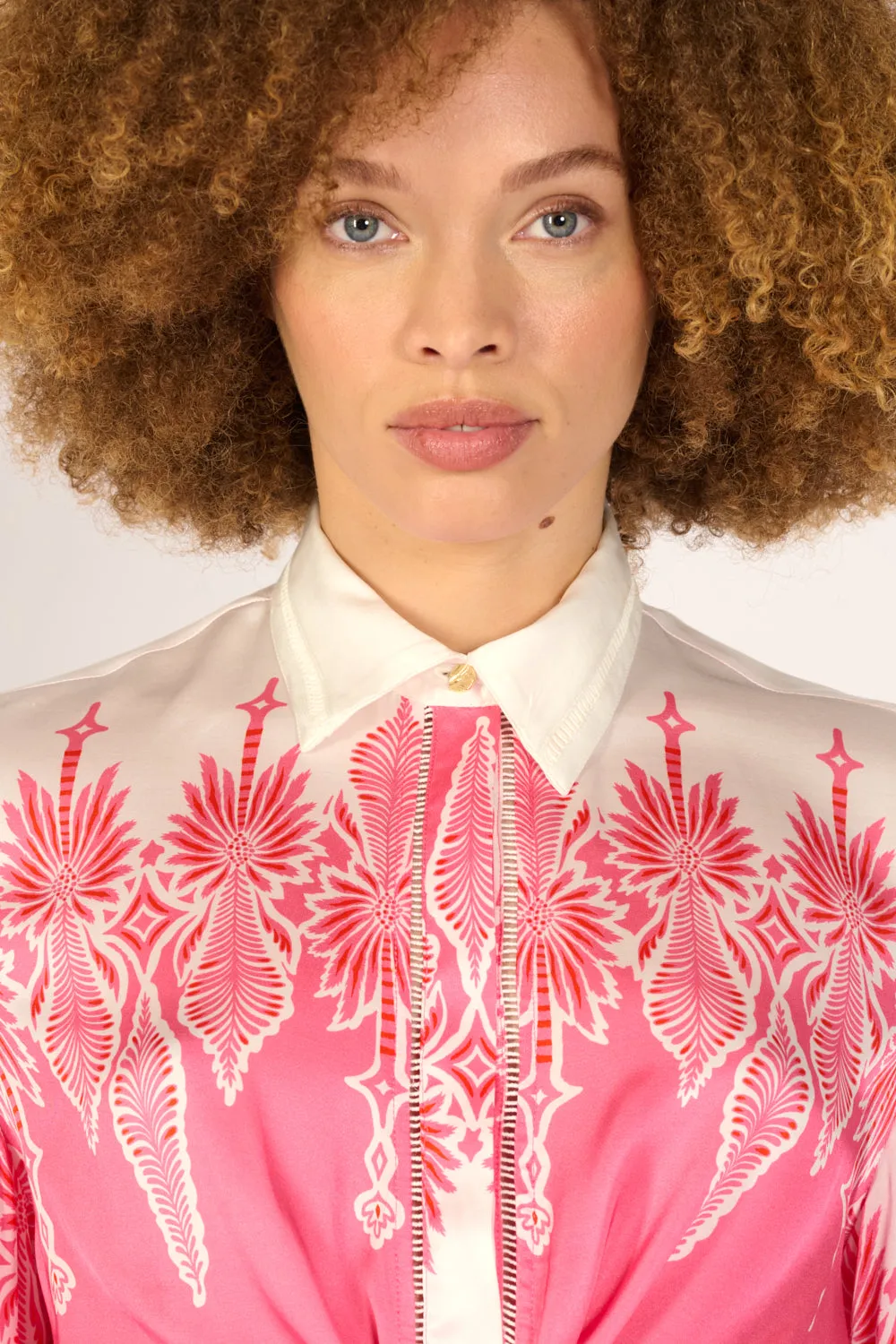 Shirt Sidonie - Pink Canopy sold by Poupette St Barth product image thumbnail 4