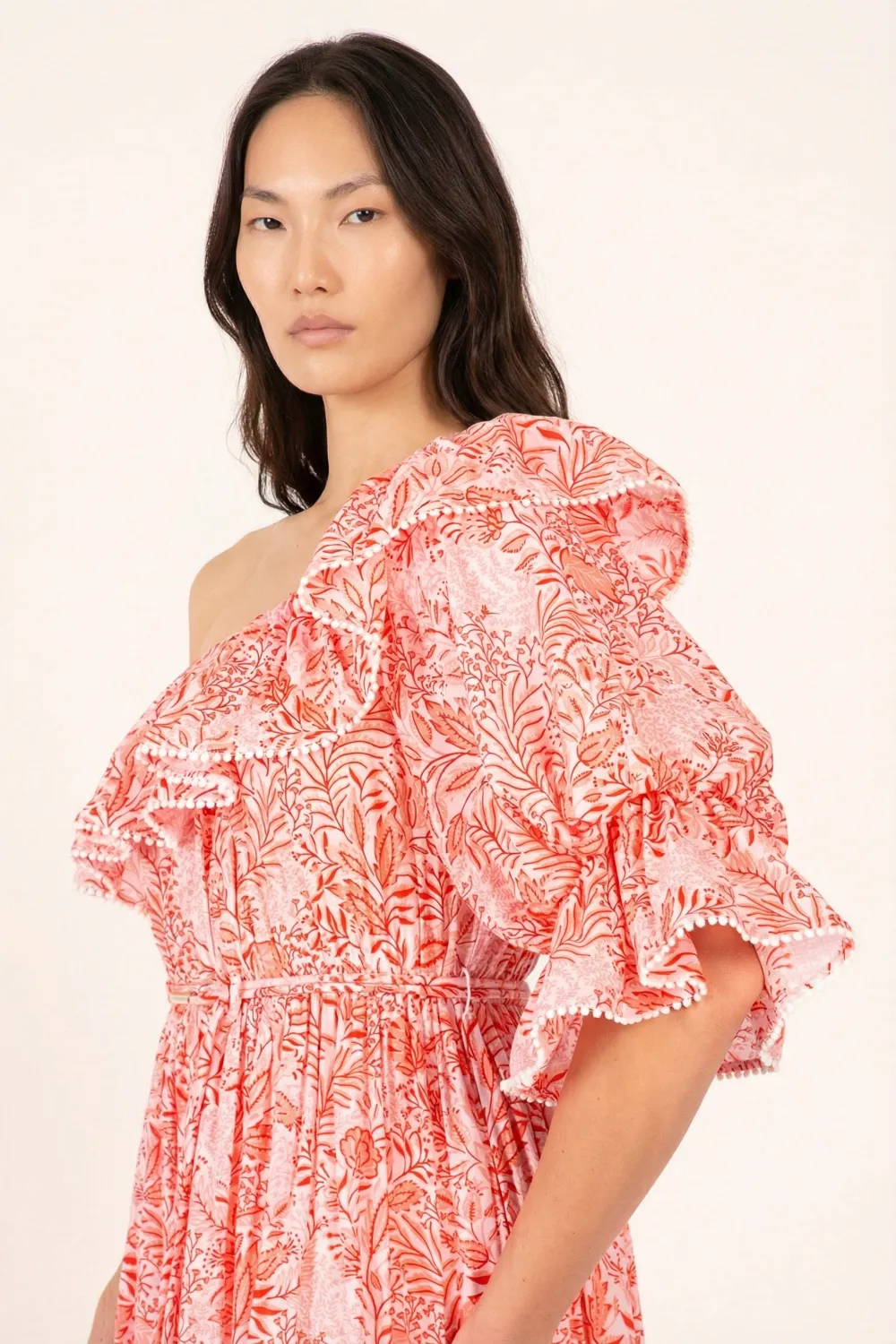 Long Dress Jay - Orange Palmarosa sold by Poupette St Barth product image thumbnail 2