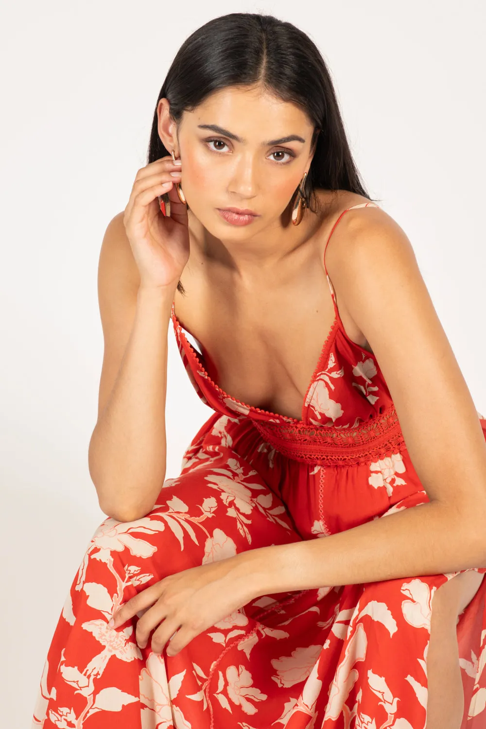 Long Dress Havana - Coral Palm Beach sold by Poupette St Barth product image thumbnail 2