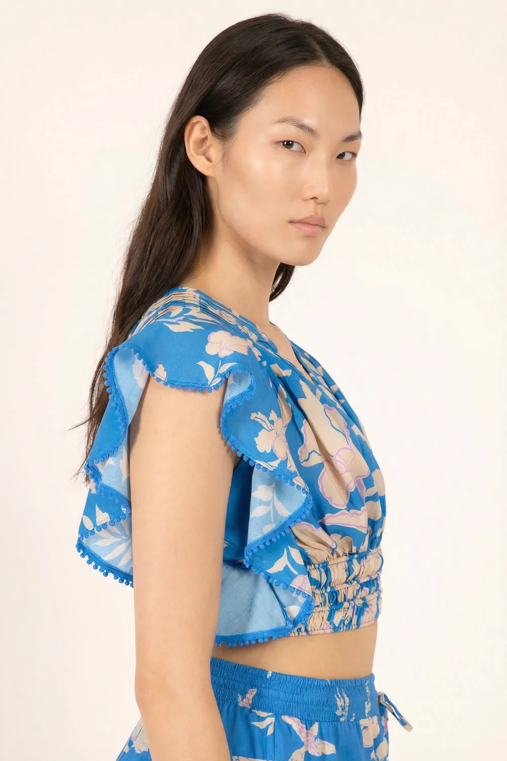 Top Pearl - Blue Palm Beach sold by Poupette St Barth product image thumbnail 3