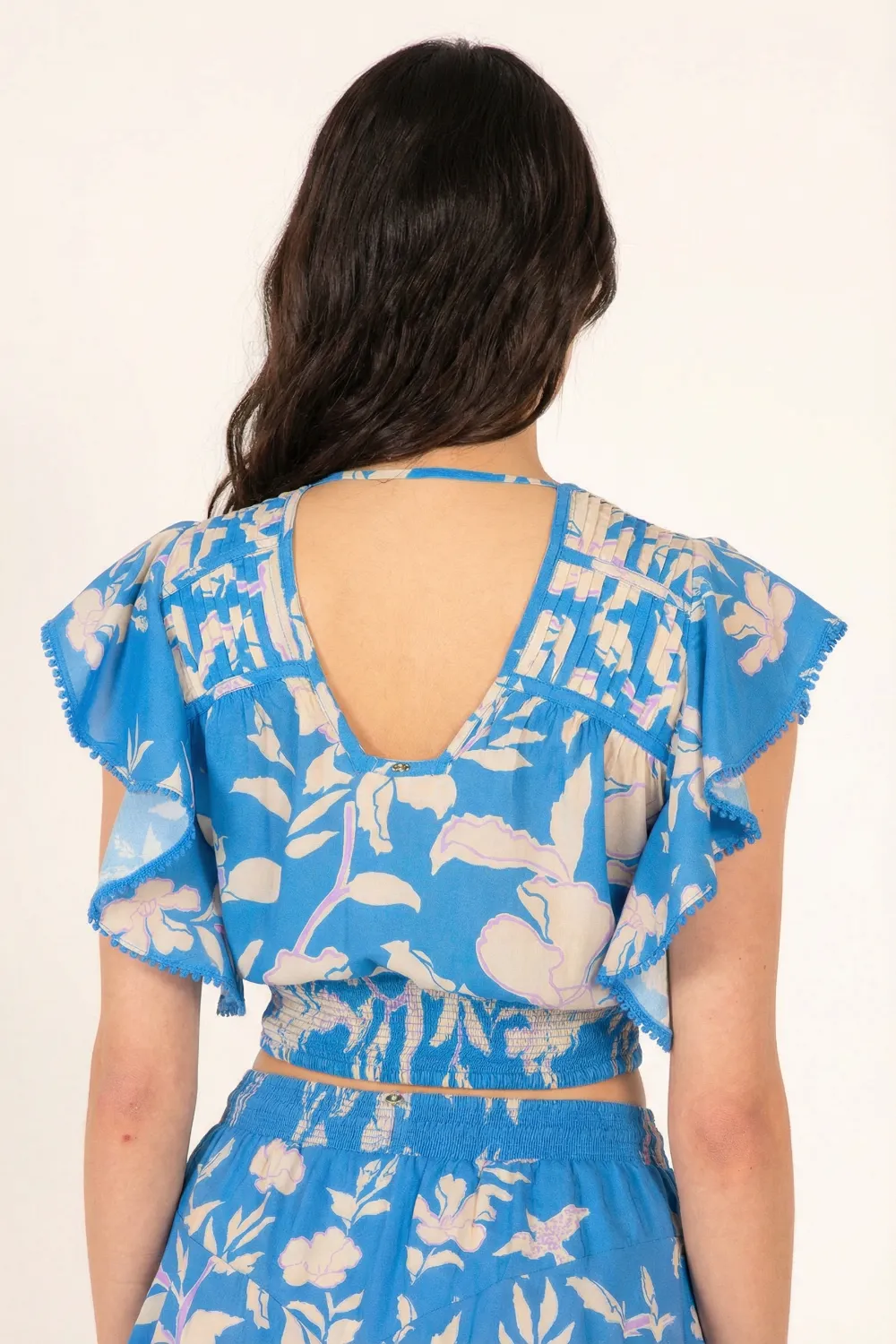 Top Pearl - Blue Palm Beach sold by Poupette St Barth product image thumbnail 4
