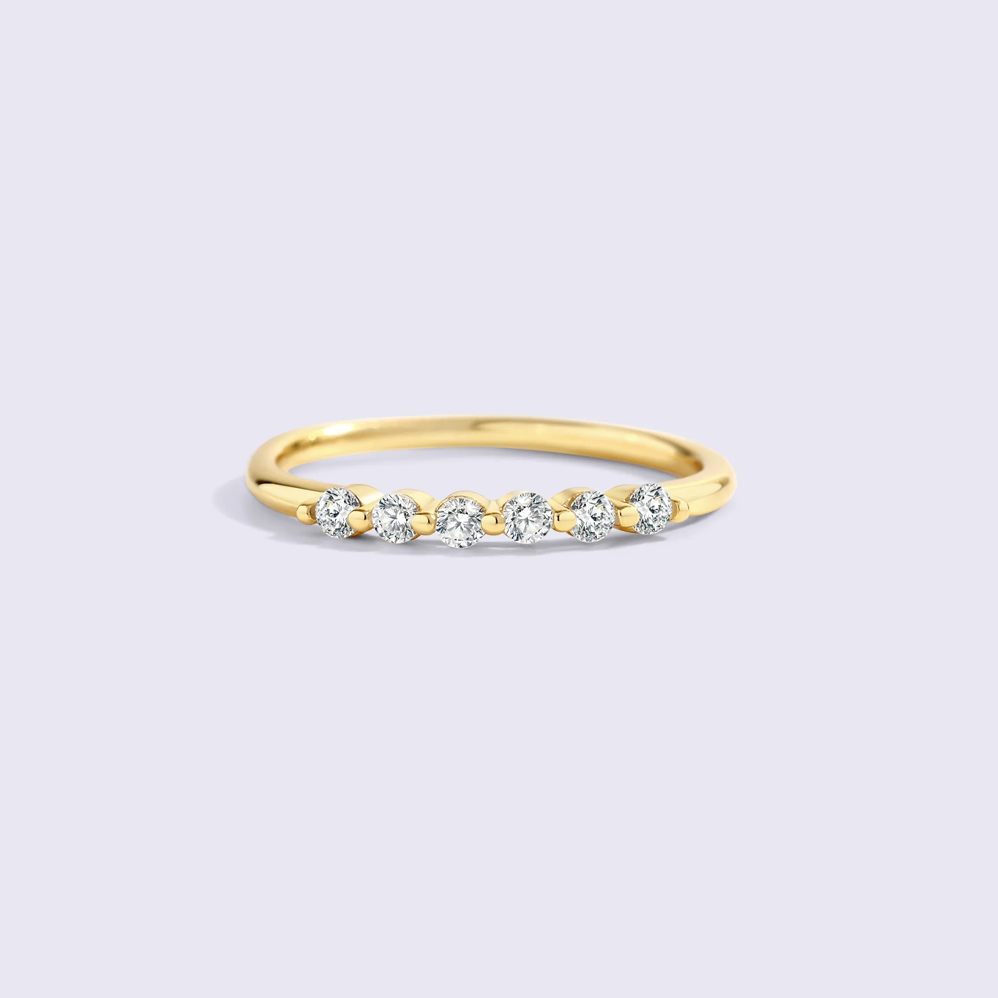 Brilliant Floating Diamond Ring sold by Mint & Lilly product image thumbnail 3
