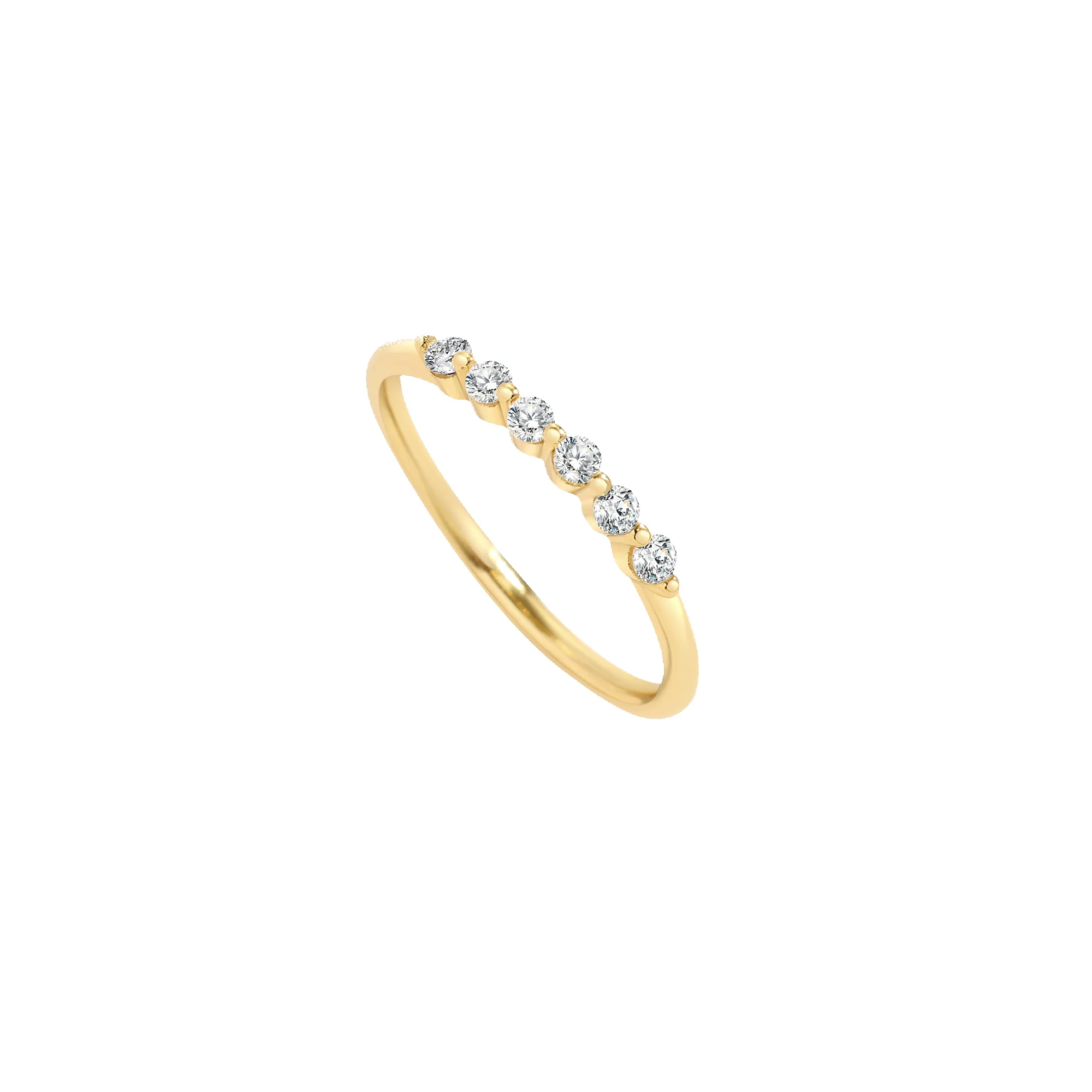 Brilliant Floating Diamond Ring sold by Mint & Lilly