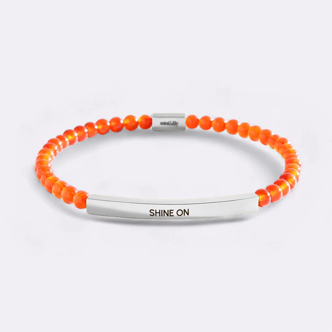 Shine On Beaded Inspire Bracelet sold by Mint & Lilly product image thumbnail 5