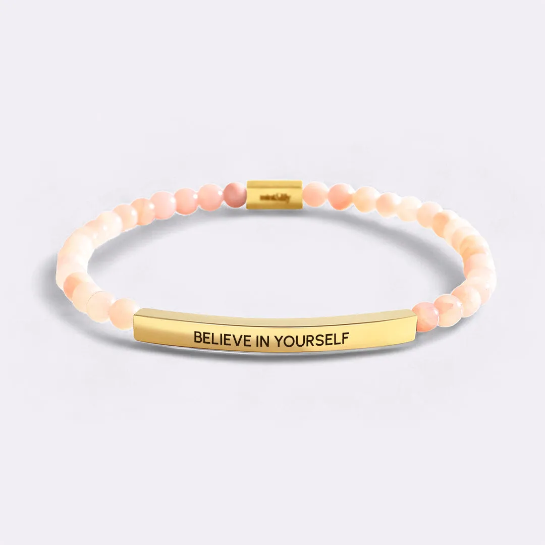 Believe in Yourself Beaded Inspire Bracelet sold by Mint & Lilly product image thumbnail 3