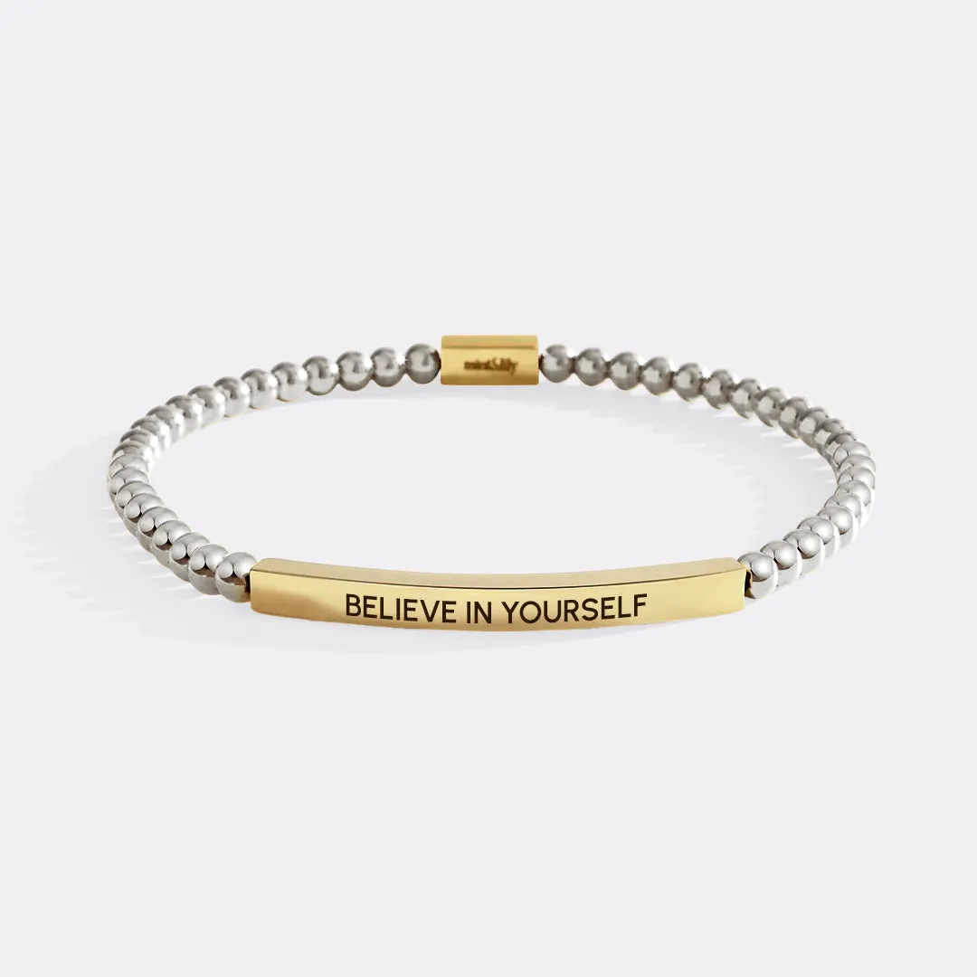 Believe in Yourself Beaded Inspire Bracelet sold by Mint & Lilly product image thumbnail 2