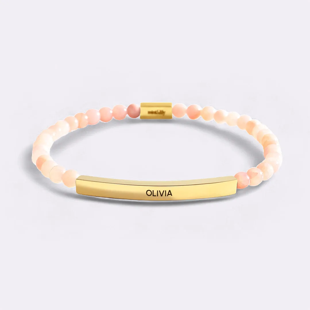 Personalized Beaded Inspire Bracelet sold by Mint & Lilly product image thumbnail 3