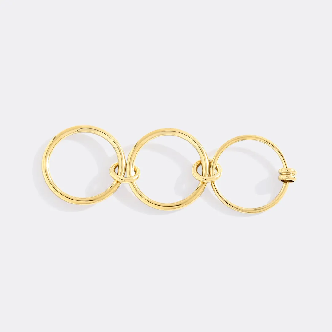 Linked Statement Fidget Rings sold by Mint & Lilly product image thumbnail 3