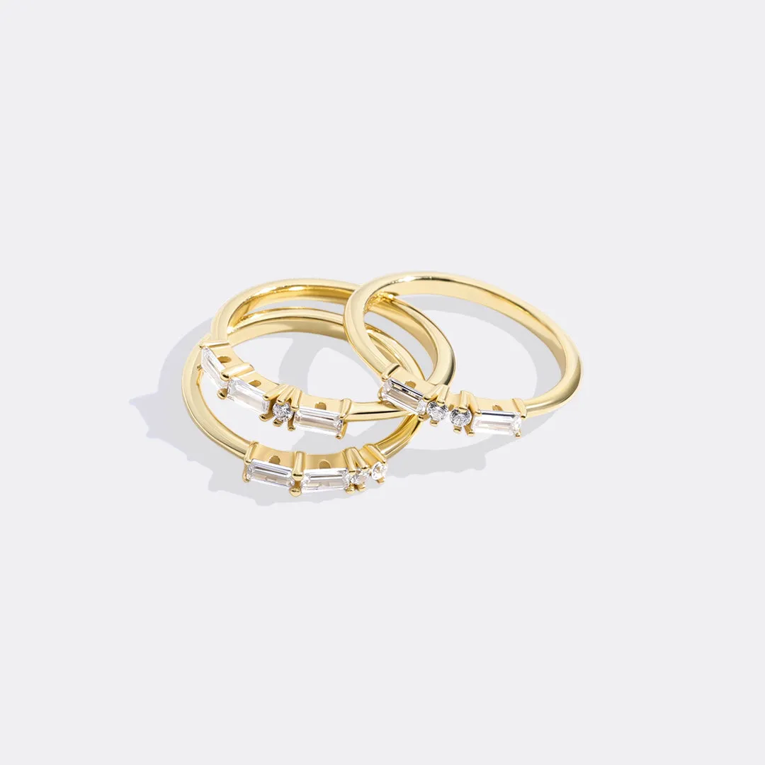 Dainty Personalized Morse Code Ring sold by Mint & Lilly product image thumbnail 5