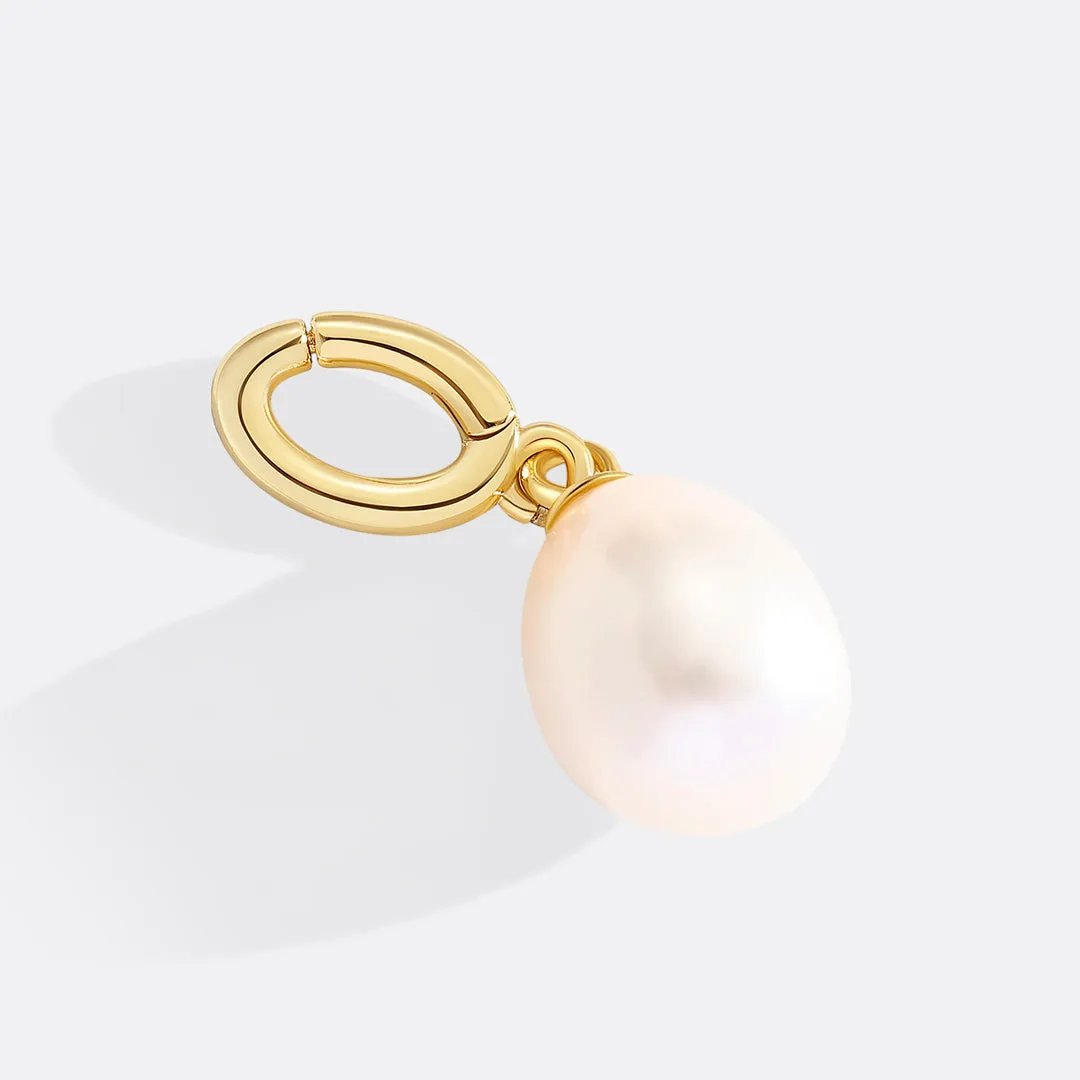 Natural Pearl Drop Charm sold by Mint & Lilly product image thumbnail 3