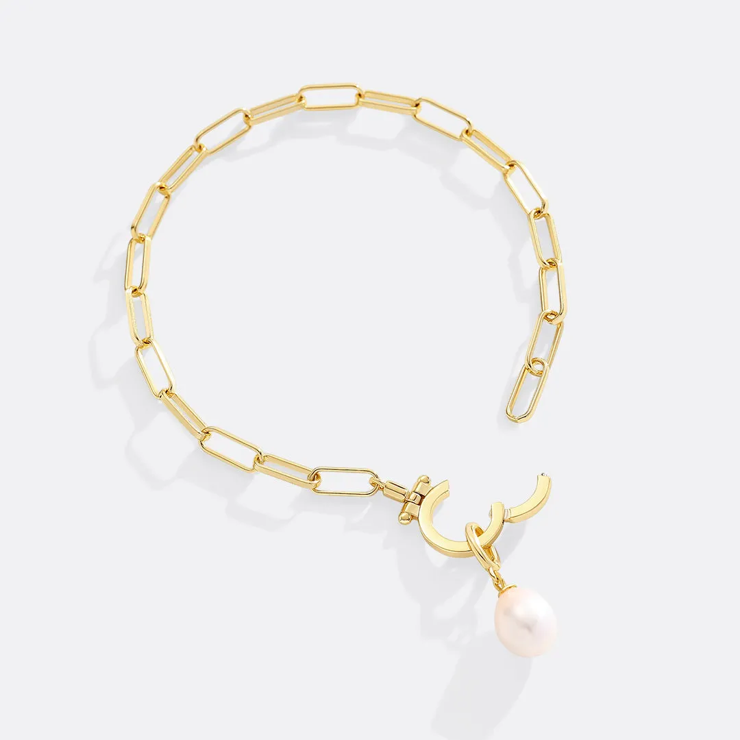 Natural Pearl Drop Charm sold by Mint & Lilly product image thumbnail 5