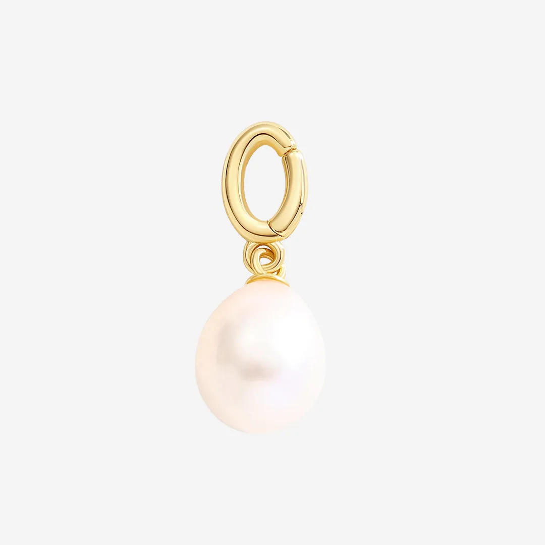 Natural Pearl Drop Charm sold by Mint & Lilly product image thumbnail 2