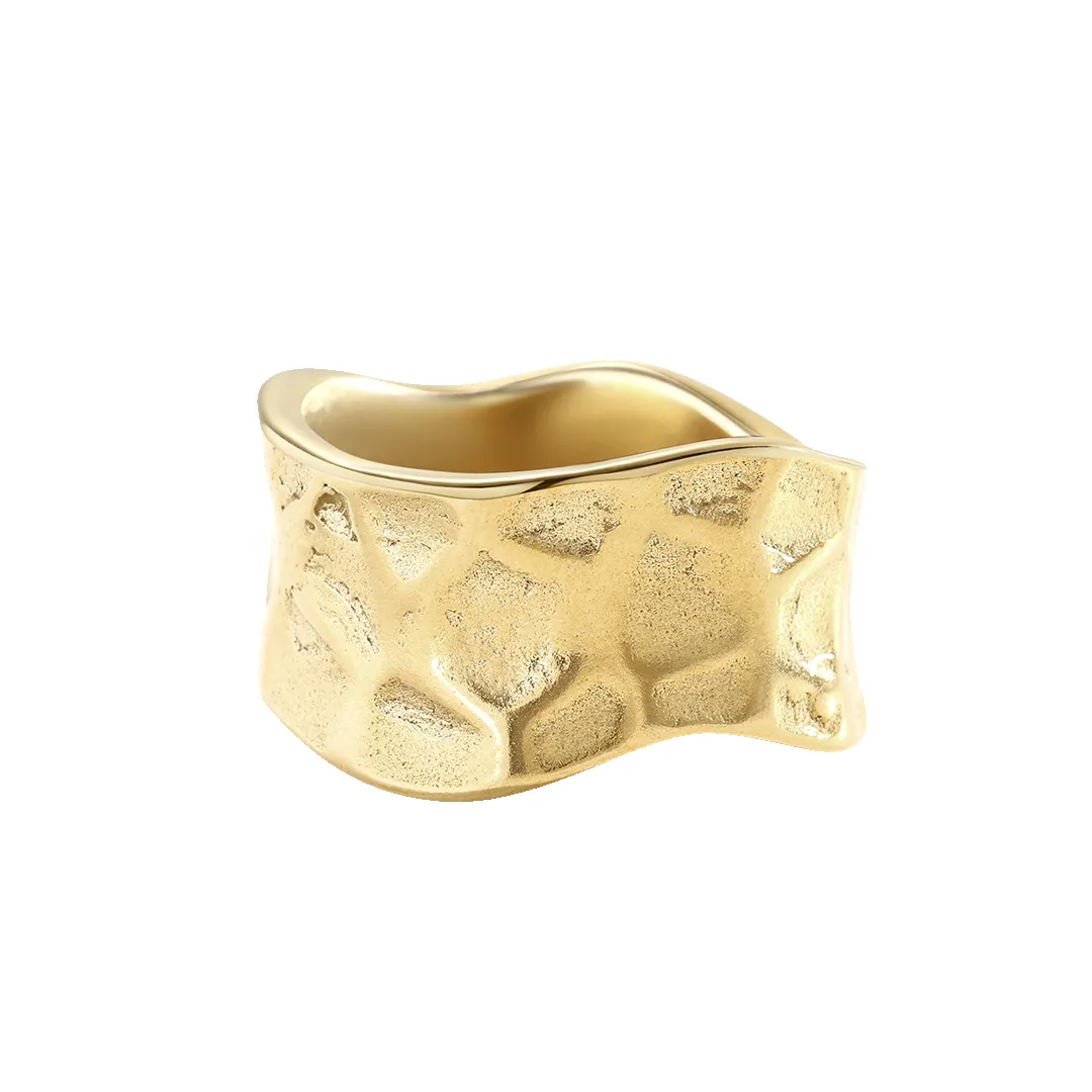 Chunky Textured Ring sold by Mint & Lilly