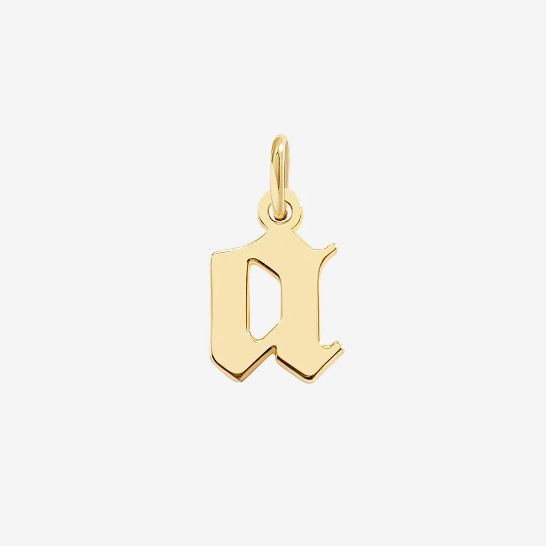 Old English Letter Charm sold by Mint & Lilly product image thumbnail 5
