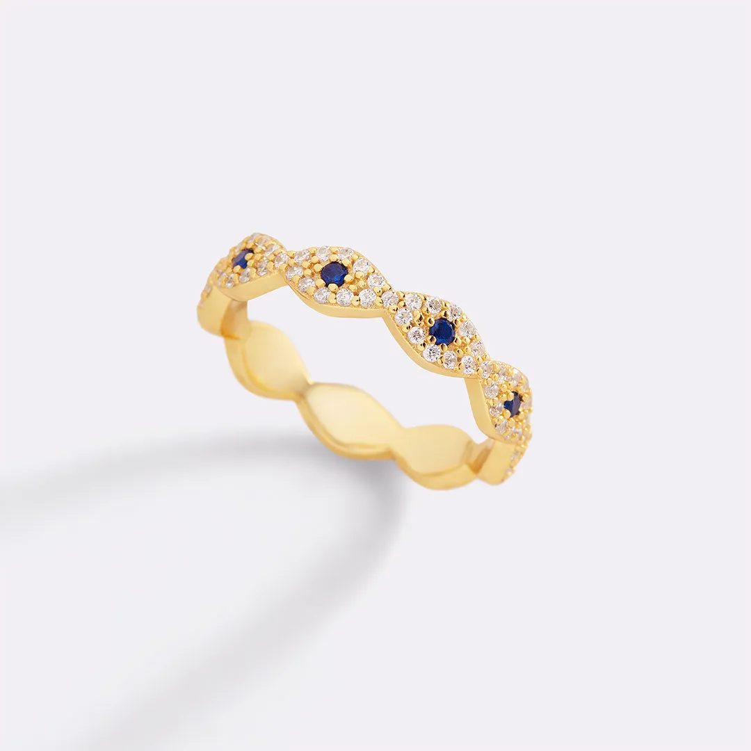 Pave Evil Eye Ring sold by Mint & Lilly product image thumbnail 2