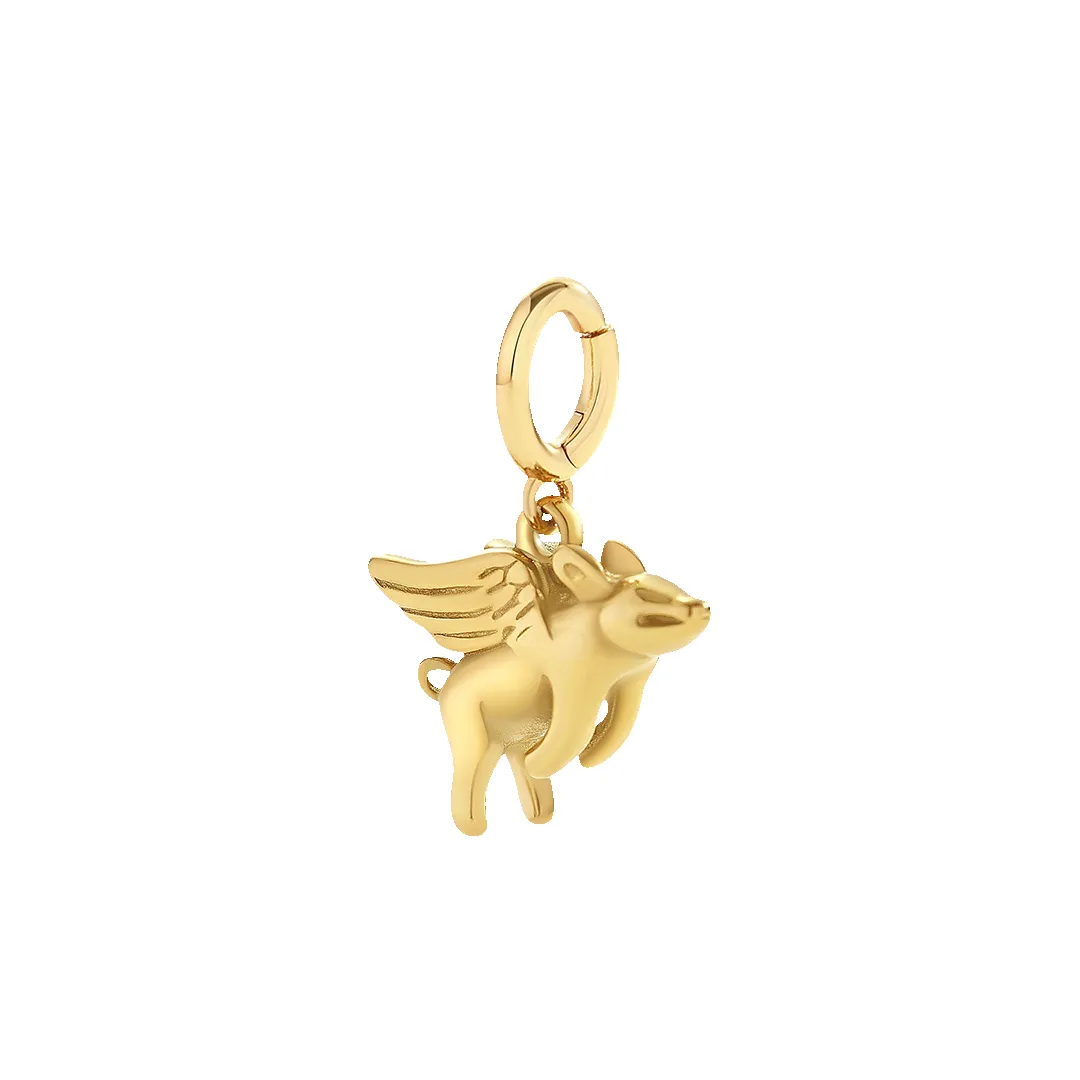 Flying Pig Charm sold by Mint & Lilly product image thumbnail 3