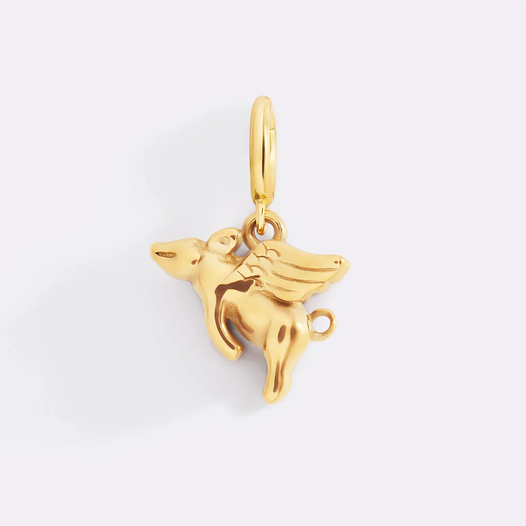 Flying Pig Charm sold by Mint & Lilly product image thumbnail 2