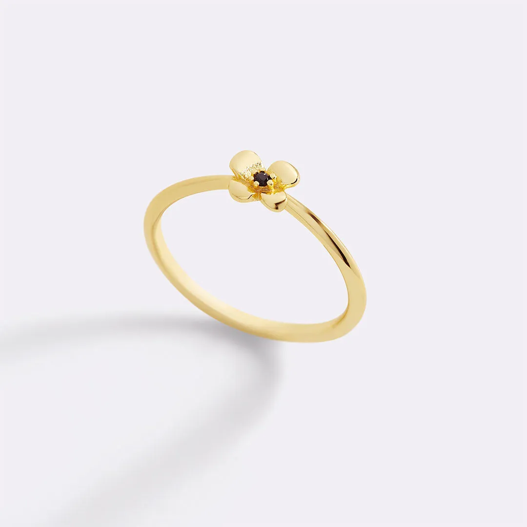 Dainty Floral Statement Ring sold by Mint & Lilly product image thumbnail 2